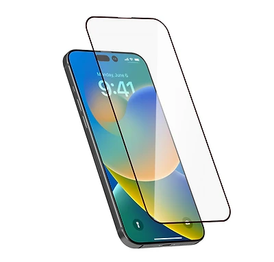 LOGiiX Phantom Glass Edge-to-Edge pour iPhone 14 Pro - Transparent