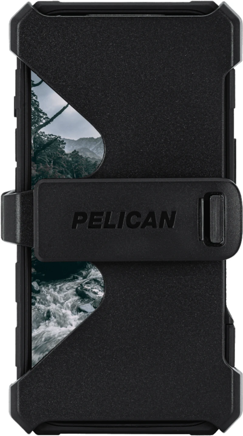 iPhone 17 Pelican Shield MagSafe w/Holster Case - Carbon Fiber