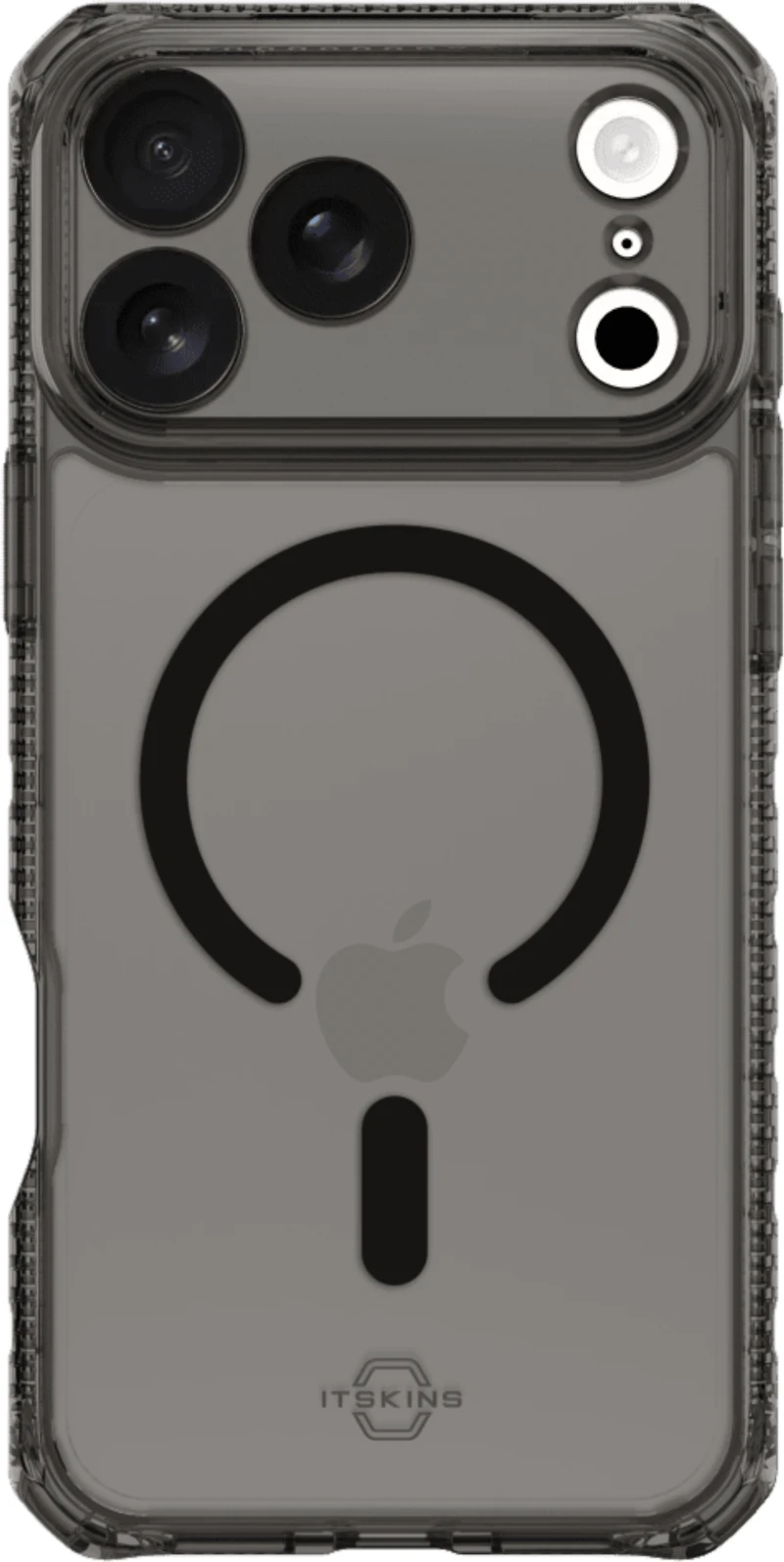 ITSKINS AP7XHBVARSMOK Étui Hybrid_R Vapor MagSafe Smoke pour iPhone 17 Pro