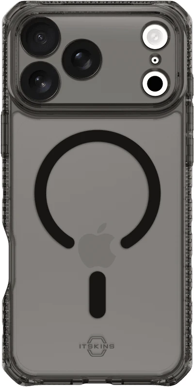 ITSKINS AP7XHBVARSMOK Étui Hybrid_R Vapor MagSafe Smoke pour iPhone 17 Pro