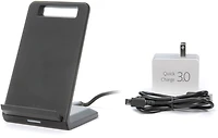Station de chargement IQ Qi sans fil avec 1 port Quick Charge 3.0