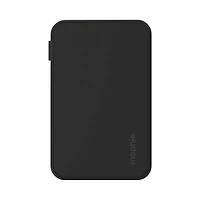 Mophie 5,000 mAh Powerstation Plus Mini w/USB-C Cable - Black