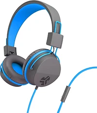 JLab IFCHJKSTUDIORGRYBLU122 JBuddies Studio Over Ear Écouteurs Pliant Enfants Bleu/Gris