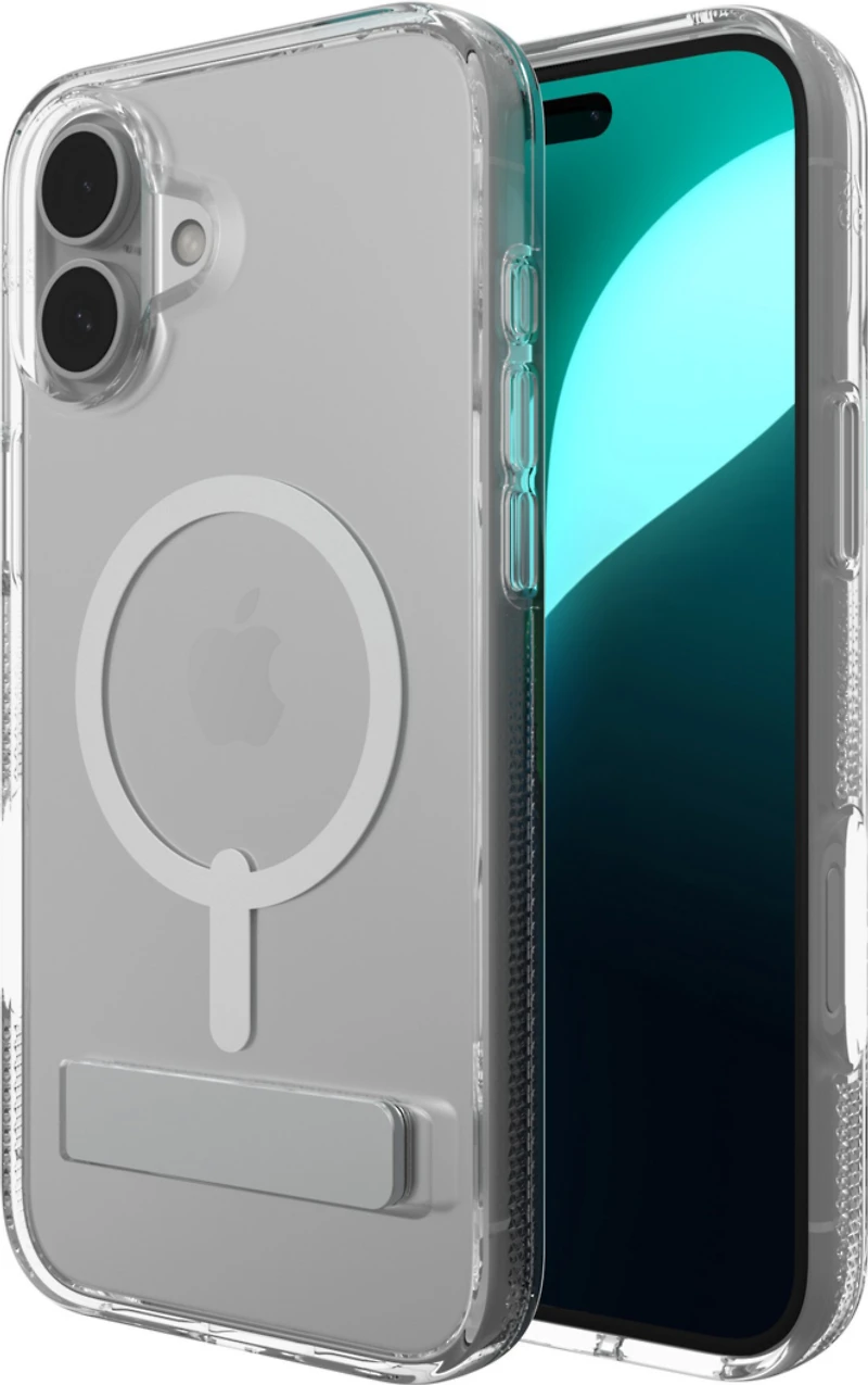 Étui Crystal Palace Snap avec graphène de ZAGG avec béquille pour iPhone 16 Plus
