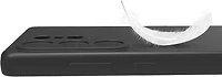 Avana SGZUAVSIKBLCK Étui Velvet Compatible avec MagSafe Ash pour Samsung Galaxy S25 Ultra