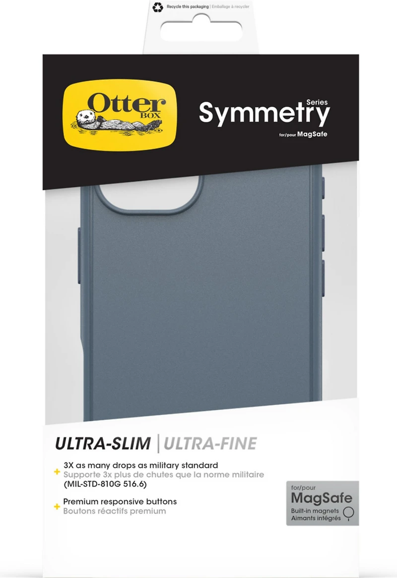 iPhone 16 Otterbox Symmetry w/ MagSafe Series Case - Blue - Bluetiful
