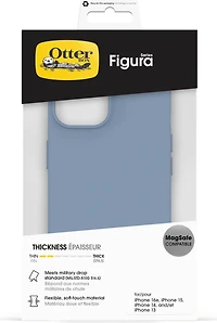 OtterBox - Figura Case for Apple iPhone 13  /  iPhone 14  /  iPhone 15  /  iPhone 16  /  iPhone 17e - Polus Blue