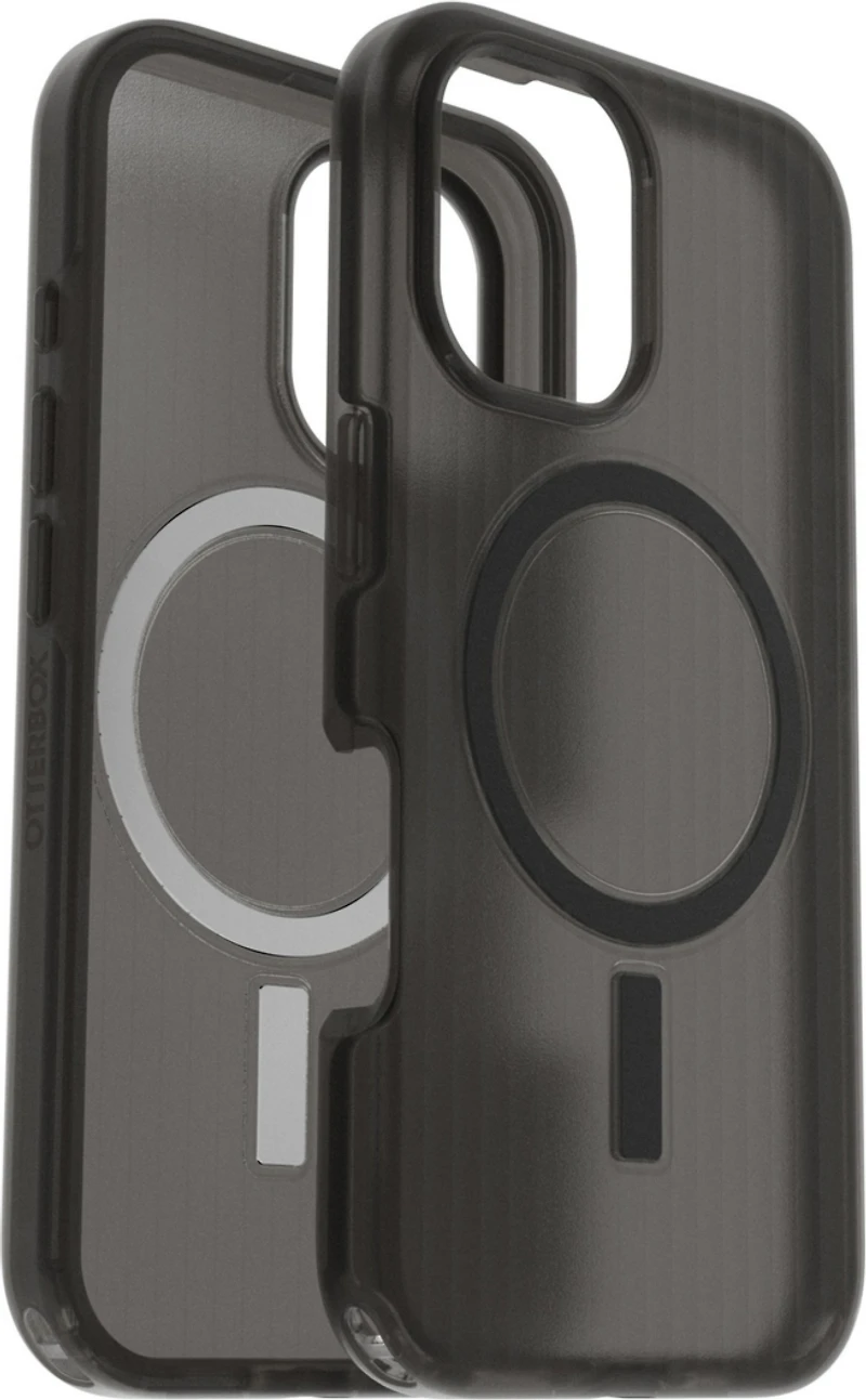 iPhone 16 Otterbox Symmetry Soft Touch w/ MagSafe Series Case - Black - Dark Echo