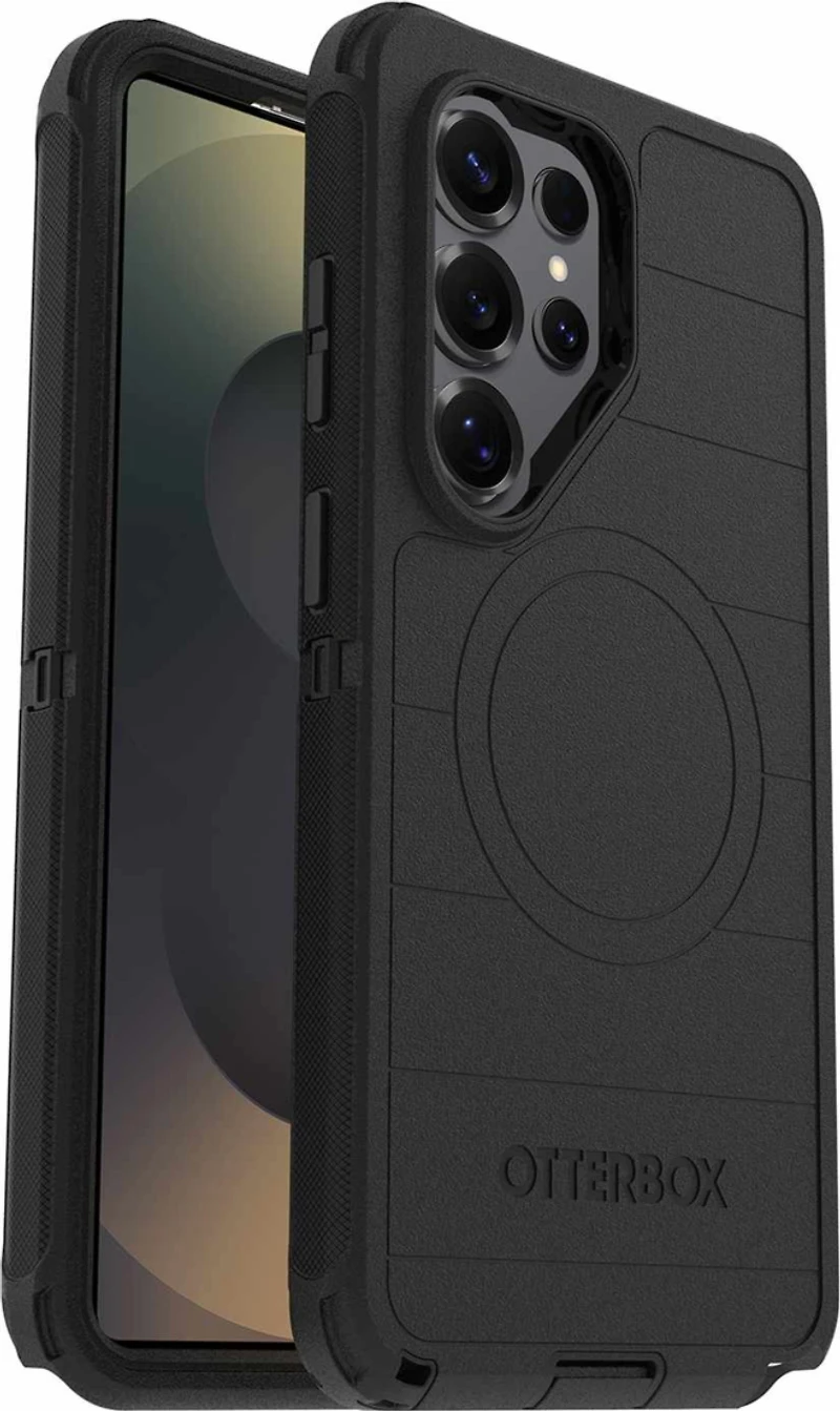 OtterBox - Defender Pro Case w/Magnets Black for Samsung Galaxy S26 Ultra