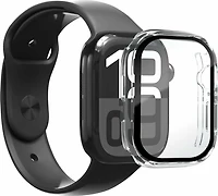 Blu Element - 360 Screen Protector and Bumper for Apple Watch Series 11/10 42mm clear