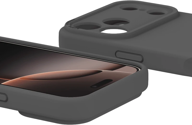 Avana AP7NAVSIKBLCK Étui Velvet MagSafe Ash pour iPhone 17