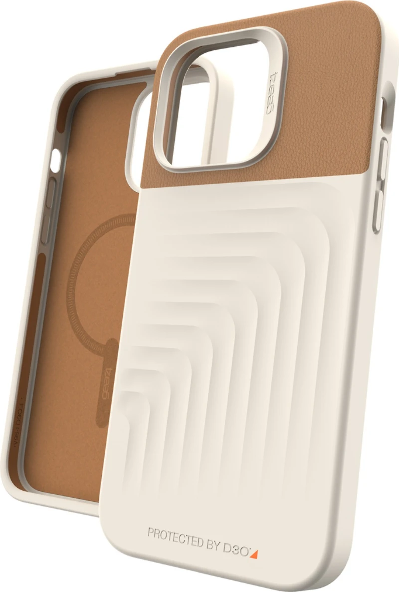 GEAR4 - iPhone 14 Pro Max Gear4 D3O Brooklyn Snap Case - Sand