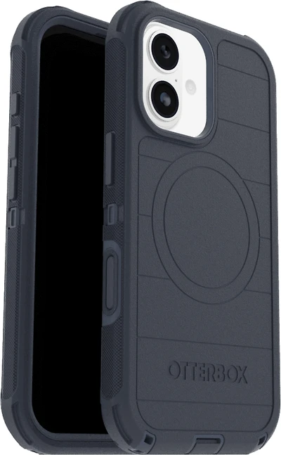 OtterBox Étui Defender Pro MagSafe avec Contrôle de la Caméra Riverside (Bleu) pour iPhone 17