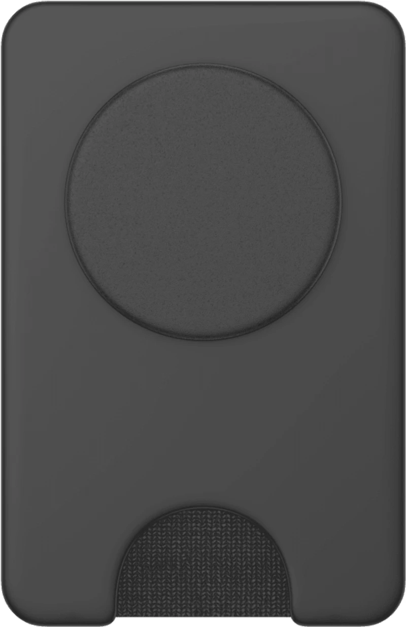 PopSockets 806922 PopWallet+ pour MagSafe Rond avec Anneau D'adaptationNoir