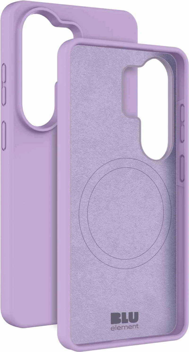 Blu Element BESIS266 Étui en Silicone MagSafe Lavande pour Samsung Galaxy S26 Ultra