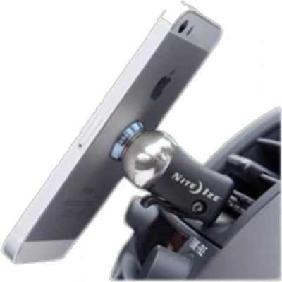 Trousse de montage sur grille de ventilation d'auto Steelie de Nite Ize - noir