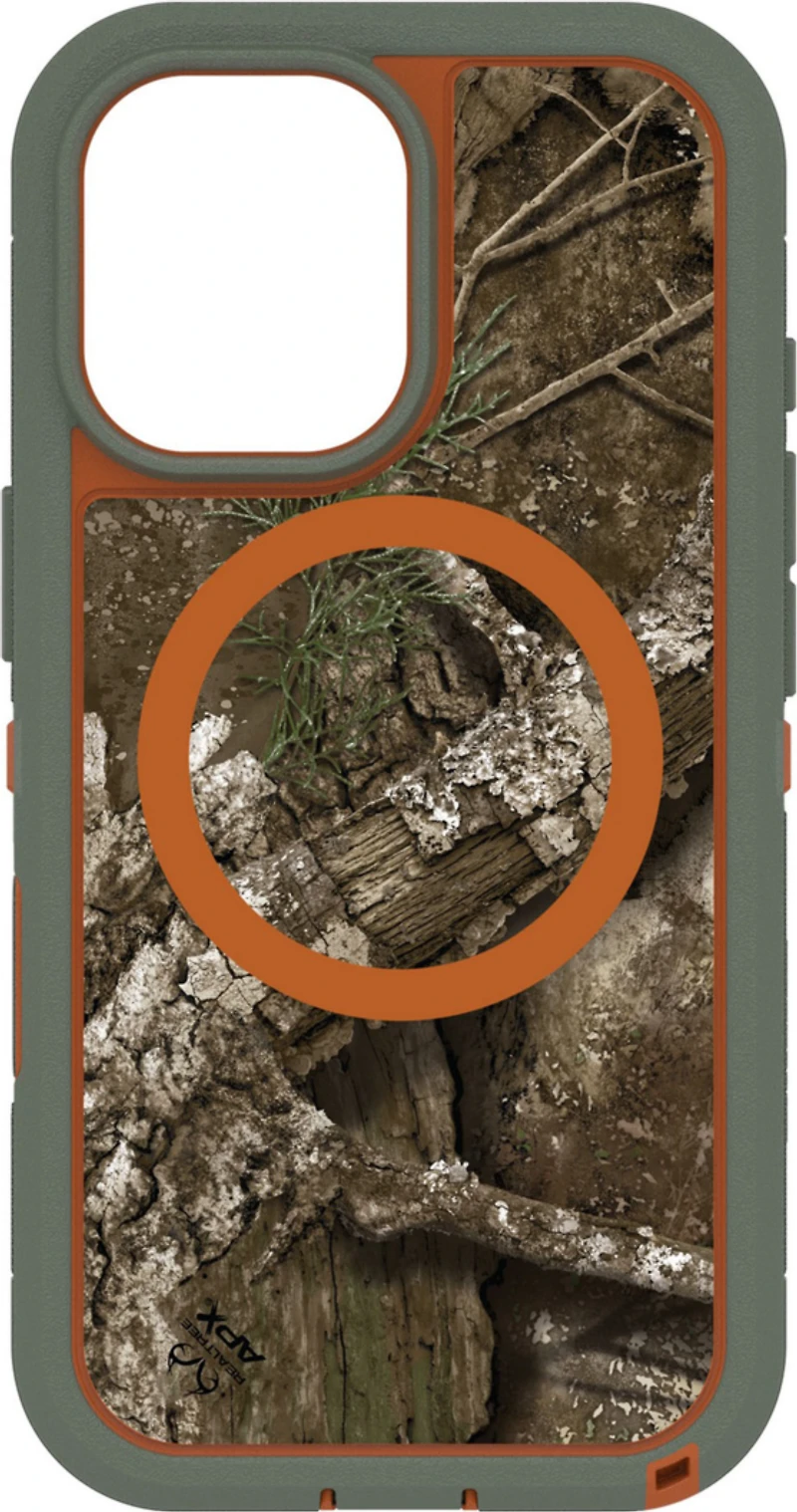OtterBox 7798412 Étui Defender Pro XT Clear MagSafe avec Contrôle de la CaméraRealtree Apx (Vert) pour iPhone 17