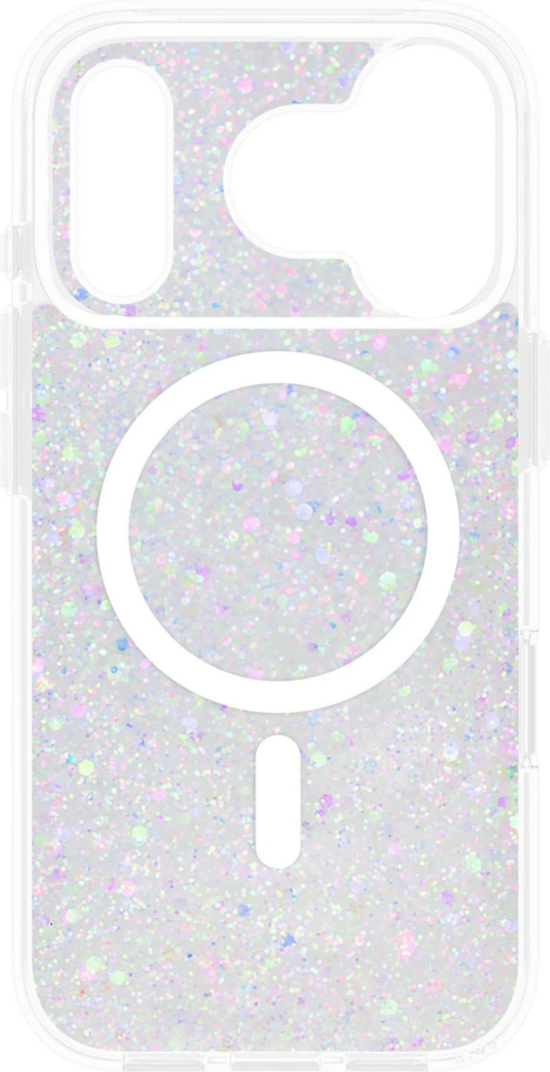 Kate Spade KS057314 Étui Protective MagSafe Chunky Glitter Iridescent pour iPhone 17 Pro