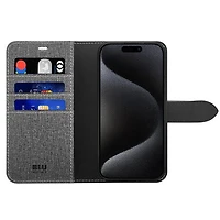Folio 2 in 1 Case Grey for iPhone 16 Pro Max