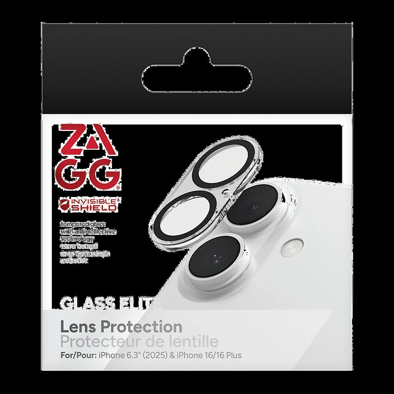 iPhone 17 ZAGG InvisibleShield Glass Elite Camera Lens Protector