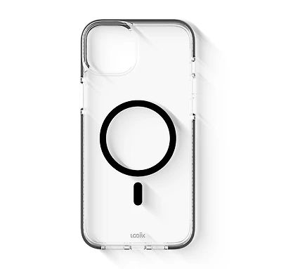 LOGiix - Air Guard Mag for iPhone 14 Plus - Clear/Black