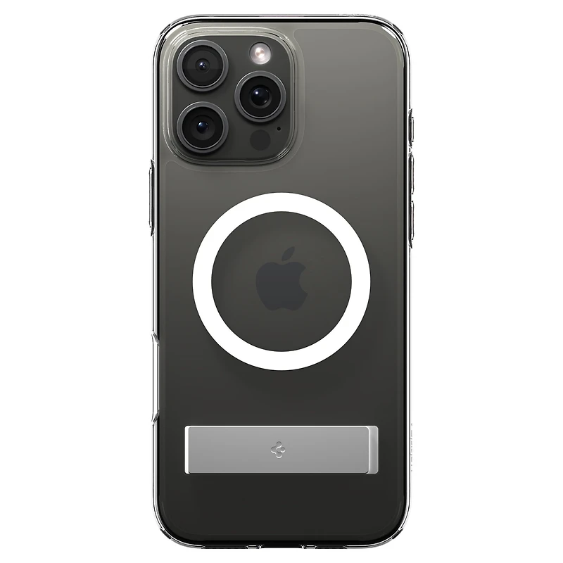Spigen ACS08035 Étui Slim Armor Essential S MagFit Cristal Clear pour iPhone 16 Pro Max
