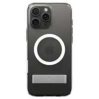Spigen ACS08035 Étui Slim Armor Essential S MagFit Cristal Clear pour iPhone 16 Pro Max