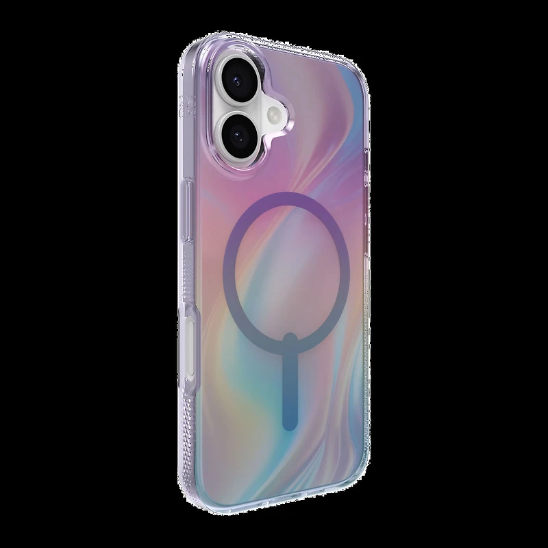 iPhone 17 ZAGG Graphene Milan Snap Case - Iridescent Lights