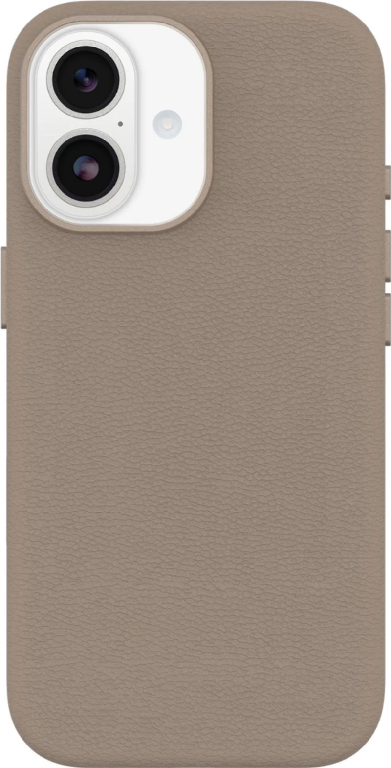 OtterBox 7799024 Étui Symmetry Cactus Leather MagSafe avec Contrôle de la Caméra Cottonwood Glen (Beige) pour iPhone 17
