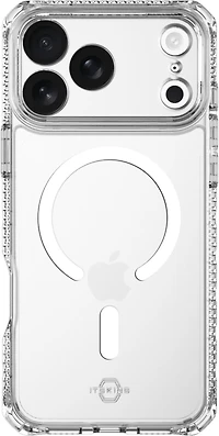 ITSKINS AP7XHMACRTRSP Étui Hybrid_R MagSafe Clear pour iPhone 17 Pro