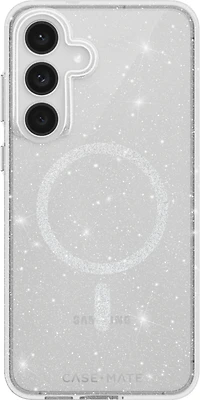 Samsung Galaxy S25 FE Case-Mate Sheer Twinkle Case w/Magnets - Silver