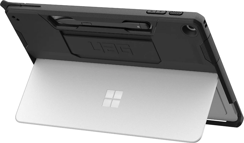 UAG 324022114040 Étui Robuste Scout avec Dragonne Noir pour Microsoft Surface Pro 12-inch