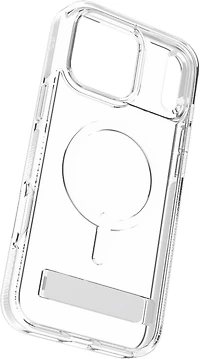 ZAGG - Santa Cruz Snap MagSafe Case with Kickstand for Apple iPhone 17 Pro Max - White