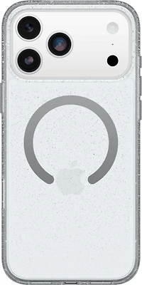 OtterBox 7798862 Étui Symmetry Clear MagSafe avec Contrôle de la Caméra Stardust 3.0 with Bleu Tint (Clear) pour iPhone 17 Pro Max