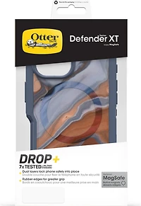 OtterBox - Defender Pro XT Clear MagSafe Case for Apple iPhone 16 - High Desert Agate