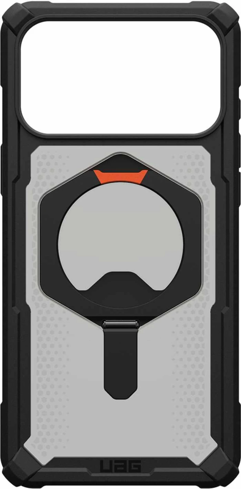 UAG 114528114097 Étui Robuste Plasma XTE MagSafe Black/Pop Orange pour iPhone 17 Pro Max