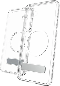 Samsung Galaxy S25+ ZAGG Graphene Crystal Palace Snap Kickstand Case - Clear