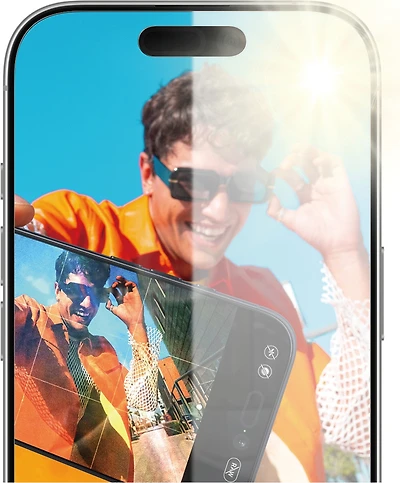 PanzerGlassUWFAnti-ReflectArmorScreenProtectoriPhone17/16Pro w/EasyAligner-Clear