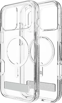 ZAGG - Crystal Palace Snap Case with Kickstand for Apple iPhone 17 Pro Max - Clear