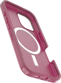 iPhone 16 Otterbox Symmetry Soft Touch w/ MagSafe Series Case - Pink - Glass Heart