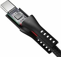 Blu Element - SelfCoil Magnetic Cable USB-C to USB-C 6ft 100W Black
