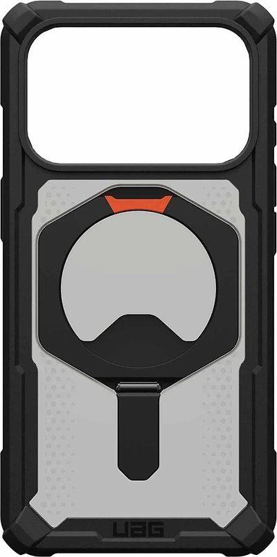Urban Armor Gear (UAG) - Plasma XTE MagSafe Case for Apple iPhone 17 Pro - Black and Pop Orange