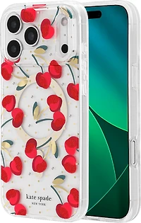 Kate Spade KS057242 Étui Protective MagSafe Cherry Dot pour iPhone 17 Pro Max