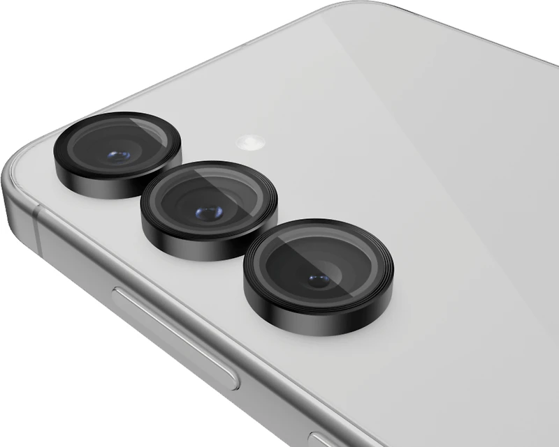 Samsung Galaxy S25 FE Case-Mate Aluminum Ring Lens Protectors - Black