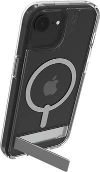 ZAGG - Crystal Palace Snap MagSafe Case with Kickstand for Apple iPhone 16e  /  iPhone 15  /  iPhone 14  /  iPhone 13 - Clear