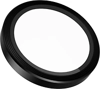 Case-Mate - Aluminum Ring Camera Lens Glass Protector for Apple iPhone 16e - Black
