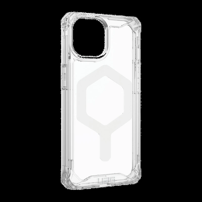 UAG 114294114341 Étui Plyo MagSafe Clear Ice/Blanc pour iPhone 15