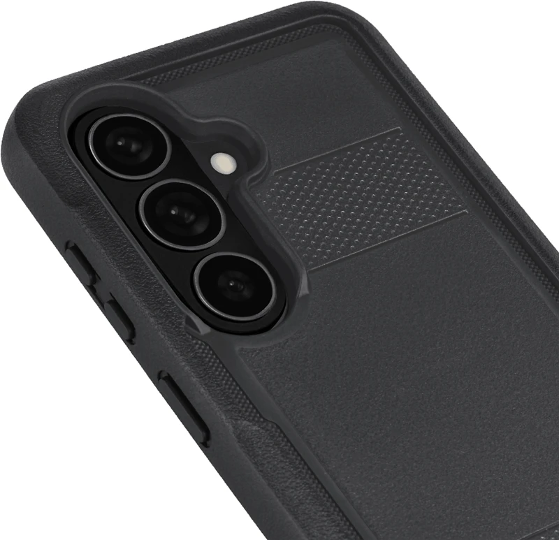 Pelican - Voyager Case with Magnet and Holster for Samsung Galaxy S26 - Black