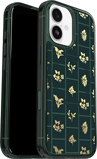 OtterBox 7798882 Étui Symmetry Clear MagSafe avec Contrôle de la Caméra Golden Bloom (Vert) pour iPhone 17