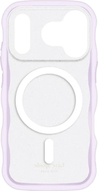 Kate Spade KS057330 Étui Wavy MagSafe Opal Glitter pour iPhone 17 Pro